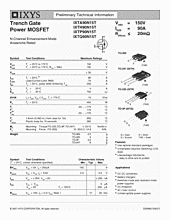 DataSheet IXTH90N15T pdf